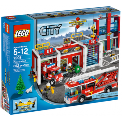 LEGO CITY Caserne  pompier 2010